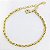 Pulseira Cordão Baiano Banhado Em Ouro 18k - Imagem 3
