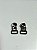 Cursor para Zíper Metal (Plástico) - Imagem 1