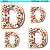 Decorafácil Alfabeto - Jardim - Imagem 5