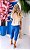 Conjunto Pantacourt Bicolor - Imagem 3