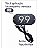 Placa Veicular Motorista de Aplicativo - 99 Branco - Imagem 2