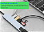 Hub USB Tipo C 8 em 1 - HDMi, Leitor de Cartão, RJ 45, Portas USB's - Imagem 4