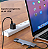 Hub USB Tipo C 8 em 1 - HDMi, Leitor de Cartão, RJ 45, Portas USB's - Imagem 2