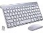 Kit Teclado e Mouse Sem Fio Weibo - Imagem 1