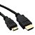 Cabo Conversor Mini HDMi para HDMI - Imagem 1