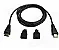 Cabo Conversor HDMi 3 em 1 Com Adaptador Micro e Mini HDMi - Imagem 2