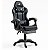 Cadeira Gamer Rise Mode Preto e Cinza - Ângulo Ajustável, Apoio Para os Pés Retrátil - Imagem 1