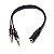 Adaptador Headset de P3 Para P2 - Imagem 1