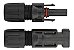 Conector MC4 6mm (macho e fêmea) para Cabo de 6mm - Imagem 2