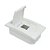 QUADRO DE DISTRIBUIÇÃO PVC SOBREPOR BRANCO 04 DISJUNTOR WEG - Imagem 1