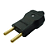 Plug Macho 2P 20A PT C/ PRENSA MARGIRIUS - Imagem 1