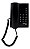 TELEFONE C/ FIO PLENO PRETO INTELBRAS - Imagem 1