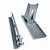 SUPORTE MOTOR BASCULANTE 150MM C/ UMA REGULAGEM ZINCADO - Imagem 2