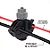 KIT 10 CONECTOR PERFURANTE 10-95 DERIVAÇ 1,5-10MM CPP001 MCI - Imagem 3