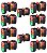 KIT 10 BOTAO DUPLO LK2 APBB 1NA 1NF COM ILUMINACAO 220V LUKMA - Imagem 1