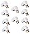 KIT 10 PLUG 2P T 20A 90G COM PRENS CABO PLD8 3 CZ MARGIRIUS - Imagem 1