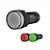 SINALEIRO LED BICOLOR AD22-22SS 22MM 24VCA/VCC VERMELHO/VERDE SIBRATEC - Imagem 1