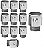 KIT 10 UNIDUT CONICO CURTO 1" STAMPLAC - Imagem 1