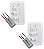 KIT 2 CONTROLE VENTILADOR  127 V 4 6UF 250W 410 RIMA - Imagem 1