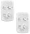 KIT 2 CHAVE ROTATIVA BIVOLT BR 2 LAMPADAS 301  RIMA - Imagem 1