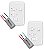 KIT 2 CONTROLE VENTILADOR  127 V 4 6UF 2 LAMPADAS 419 RIMA - Imagem 1