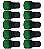 KIT 10 SINALEIRO LED 22MM VERDE 220V STARK - Imagem 1