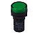 SINALEIRO LED 22MM VERDE 220V STARK - Imagem 1