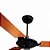 VENTILADOR TETO YRIS 127V PRETO/MOG TULIPA ABERTA (100) VENTEX - Imagem 4