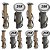 KIT 5 ELO FUSIVEL - 25 K 500mm - Imagem 1