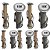 KIT 5 ELO FUSIVEL - 15 K 500mm - Imagem 1