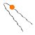 KIT 05 ALCA PREFORMADA MULTIPLEX 95MM LARANJA (GRANDE) 110731 - Imagem 2