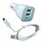 KIT 05 CARREGADOR VEICULAR 2 USB COM CABO V8 SAMSUNG - Imagem 2
