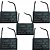 KIT 05 CAPACITOR POLIPROPILENO 1X450V - QUADRADO CBB61 - Imagem 1