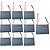 KIT 10 CAPACITOR POLIPROPILENO 1,5 2,5X450V QUADRADO CBB61 - Imagem 1