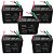 KIT 05 CAPACITOR POLIPROPI 4 6 X450V - 3FIOS QUADRADO CBB61 - Imagem 1