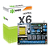 KIT CENTRAL P/ PORTÃO X6 DUPLA + 2 CONTROLES - Imagem 2