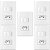 5 CONJUNTO TOMADA 2P T 10A INTERRUP SIMPLES SLEEK MARGIRIUS - Imagem 1