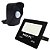 KIT SENSOR DE PRESENCA 180°QA26M  EXTERNA PT + REFLETOR 100W - Imagem 1