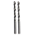 KIT 2 BROCA ACO RAPID STAND METAL, HAST CILINDR. 13/64 POL - Imagem 1