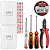 KIT 2 CONJUNTO 1 TOMADA 2P T 20A SLEEK + KIT INSTALAÇÂO - Imagem 1