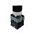 CHAVE SELETORA  XB2 BD33 METAL 3 POSICOES FIXA 2NA LUKMA - Imagem 1