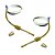 KIT 2 TERMOPAR BAIONETA J HASTE 6X10MM ADAP A2 1,5M WJE - Imagem 1