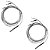 KIT 2 TERMOPAR PT100 3 FIOS HASTE 6X30MM CABO 2000MM WJE - Imagem 1