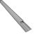 CANALETA PISO 25 X 12 X 2 MT CINZA ELESYS - Imagem 1