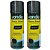 KIT 02 TINTA SPRAY PRETO METALICO  350ML VONDER - Imagem 1