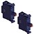 KIT 2 BLOCO ILUMINACAO DIRETA LED CSW-F VERMELHO WEG - Imagem 1