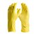 LUVA LATEX CONFORT TAM G DA-299 AMARELA DANNY - Imagem 1