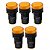 KIT 5 SINALEIRO LED 22MM 24V AMARELO STARK - Imagem 1
