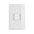 CONJUNTO INTERRUPTOR DUPLO EMBUTIR 10A 250V ENERBRAS - Imagem 1