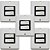 KIT 5 CONJUNTO INTERRUPTOR PARALELO 2 TECLAS 10A IRIEL - Imagem 1
